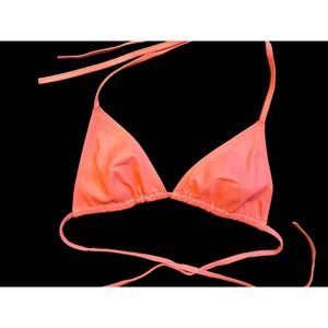 J. Crew Pink Leather Bra Top XSmall